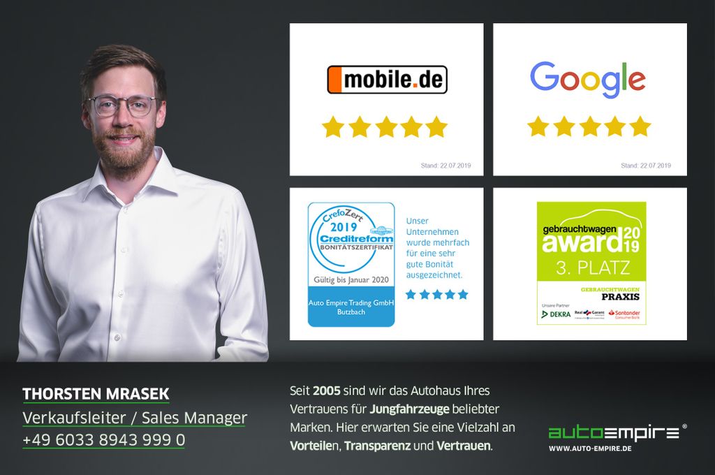 BMW 840d xDrive Cabrio M-Sport LED/H&K/KLIMA-SITZ/20